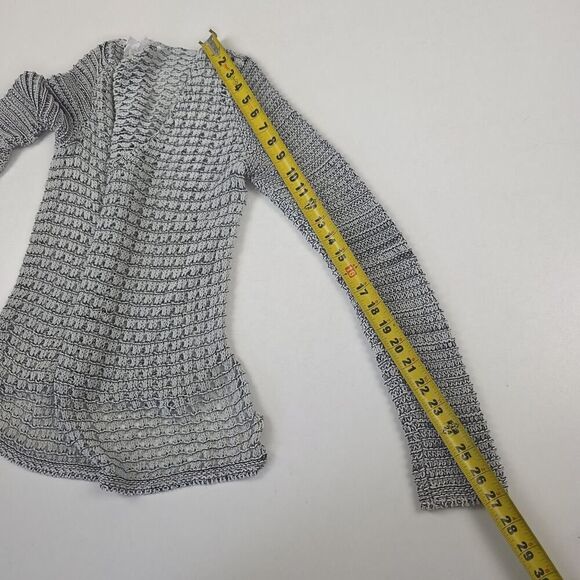 Helmut Lang Italian Yarn Crochet Sweater Size Small Bohemian - Picture 9 of 13